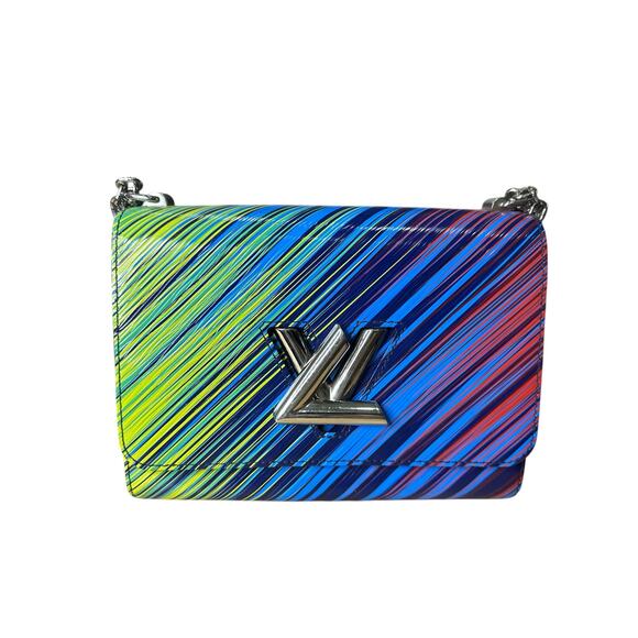 Louis Vuitton Epi Tropical Twist Shoulder Bag MM Vert Rouge - Picture 1 of 11